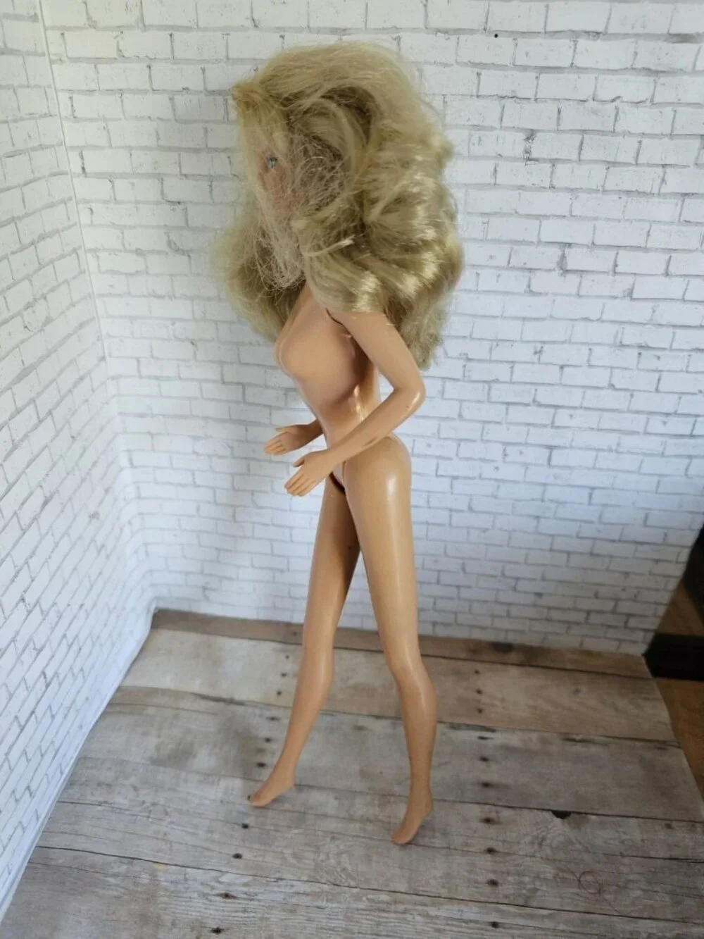 Matchbox The Real Model Collection Christie Brinkley Nude Blonde Supermodel Doll